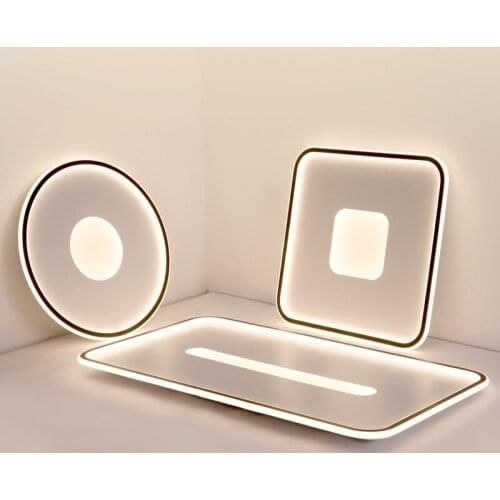 LED Suspended Ceiling Light for Living Room Bedroom Square Modern Ceiling LampIndoor Lighting Home Decor Creative Luminaires