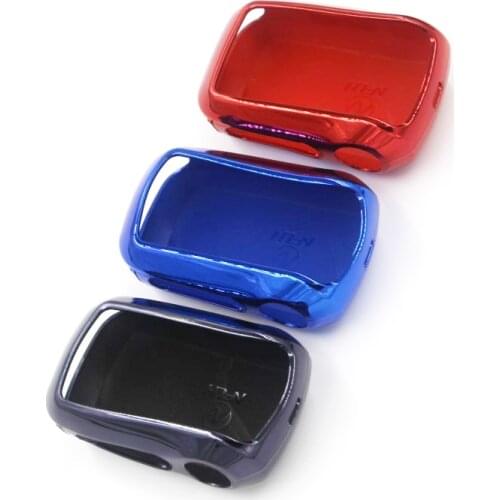 TPU keychain A92 silicone case for A92 A62 LCD two way remote control cover alarm Auto alarm compatible with starline