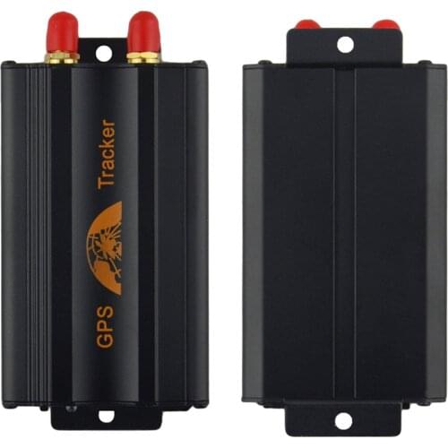 Realtime GSM GPRS GPS Tracker TK103A+/GPS103A+ support dual sim card SD card configure Driver, No Box