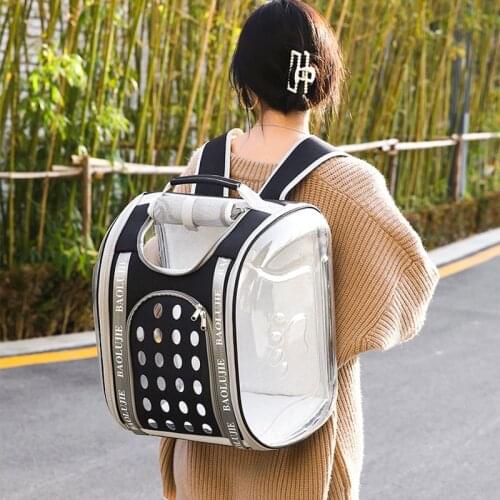 Pet Carrier Bags Portable Transport Breathable Handbag Dog Cat Backpack Outdoor Travel Large Capacity Bag Carrying For Pet