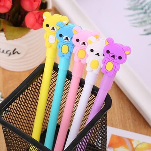 1pcs Cub Neutral Gel Pen 0.5mm Cute Pens Novelty Stationery Kawaii Pen Student Cute Writing Pens Kawaii School Supplies