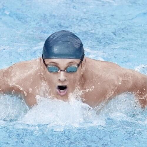 1 Pcs High Elastic Adults Swimming Caps Men Women Long Hair Waterproof Swimming Cap Large Silicone Swimming Hat 23CM