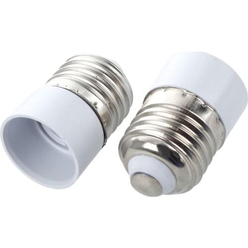 10 E27 Male Plug to E14 Female Socket Base LED Light Lamp Bulb Adapter Converter Drop Shipping