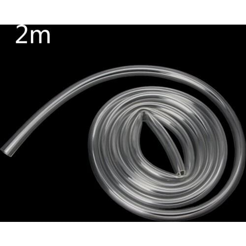 2m High Quality Transparent Soft Plumbing Hoses PVC Tube 9.5X12.7mm Pipe Water Pump Flexible Tube for Computer PC Water Cooling