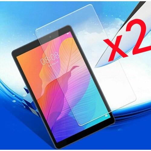 2Pcs Tablet Tempered Glass Screen Protector Cover for Huawei MatePad T8 HD Full Coverage Protective Film