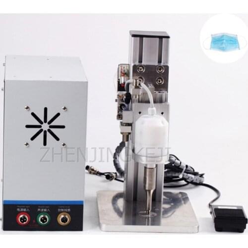 220V Flat Desktop Spot Welding Portable Pedal Disposable Mask Rope Ear Strap Ultrasound Mask Rope Welding Machine Equipment 800W