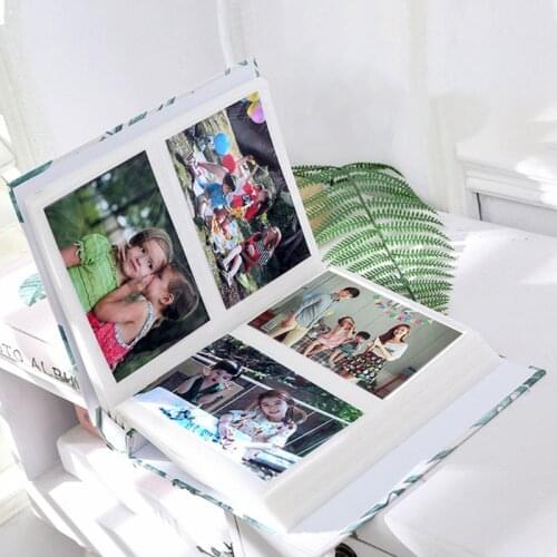 4D Large 6 Inch Photo Album 100 Sheets Scrapbook Paper Baby Family Scrapbooking Albums Wedding Foto DIY Craft