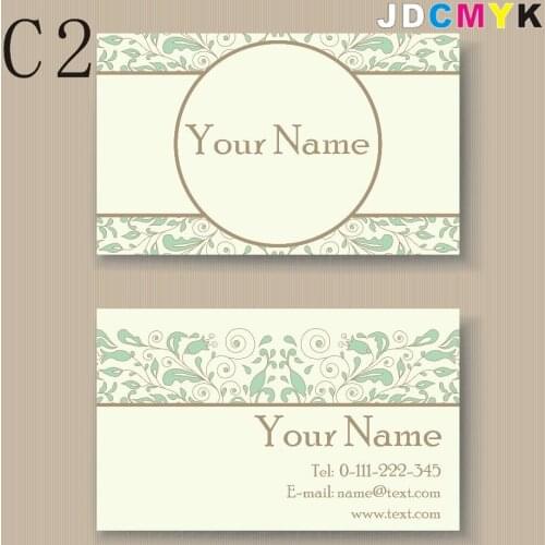 500pcs businiess card free design free shipping C2 custom business card printing