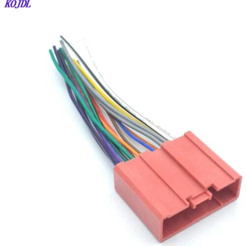 Car Radio AUDIO Wiring Harness Adapter for Mazda 2 3 5 6 626 RX-8 CX-7 CX-9 MPV Miata MX5 CD PLAYER Install Aftermarket Stereo