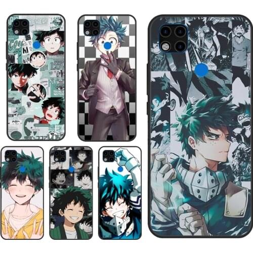 Deku Izuku Midoriya My Hero Academia Case For Xiaomi Redmi Note 8 Pro 9 Pro 7 9S 8T Cover For Redmi 9 9C 9A 7A 8A Coque