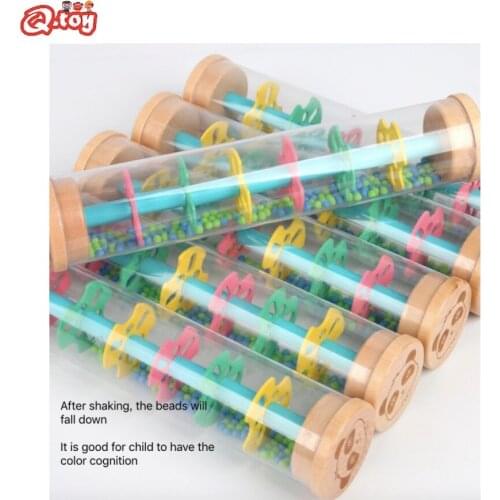 Childrens Rain Rainmaker New Rain Sound Tube Musical Instrument Music Sound Toy Raindrop Sound Tube Ball Hourglass rain barrel