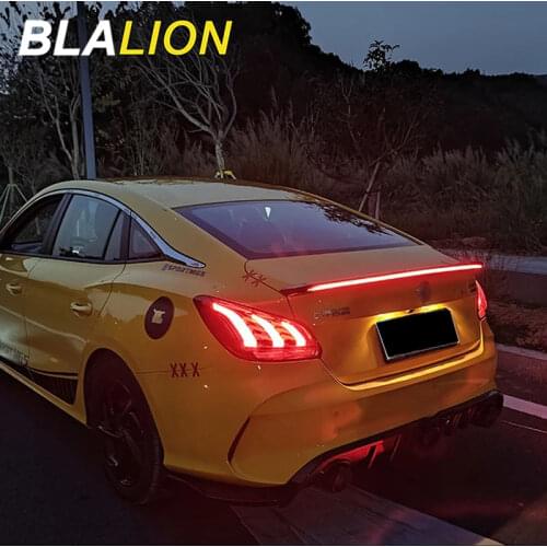 High Rear Additional Stop Light Flexible LED Strips Turn Signal Running Light Universal Tail Brake Lamp Car Accessories Exterior