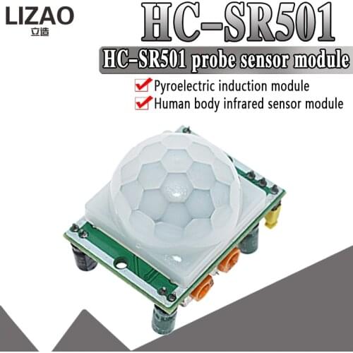 WAVGAT HC-SR501 Adjust Infrared IR Pyroelectric Infrared PIR module Motion Sensor Detector Module We are the manufacturer