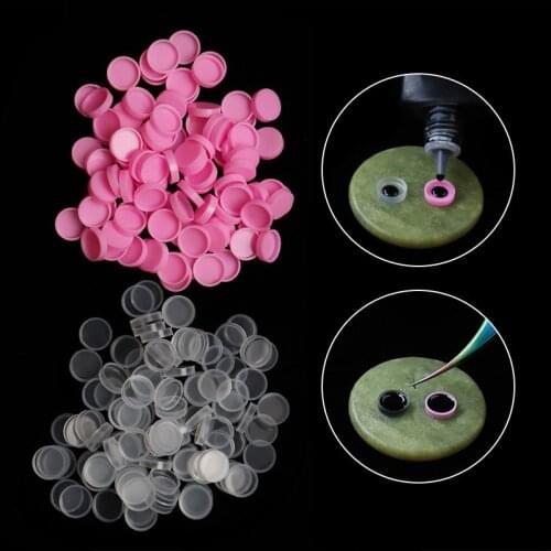 Eyelash Extensions Glue Cup Planting Grafting Rapid Blossom Adhesive Stand Volume Individual Makeup Tool Glue Holder