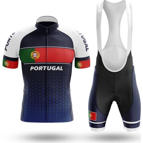 Hot sale 8 style Portugal Cycling Jersey Set Summer Bike Clothes Mans Summer Bicycle Clothing Maillot Ropa Ciclismo Cycling Set