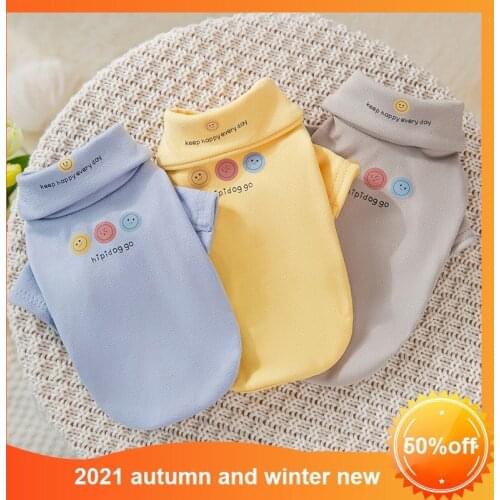 Cute Pet Dog Clothes Soft Dog Shirt Design Pullover For Small Medium Dogs Cats Winter Warm Dogs Jacket Clothing Chihuahua Perro