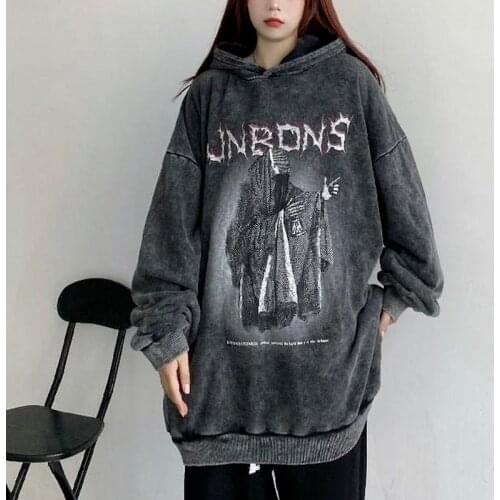 MINGLIUSILI Hooded Sweatshirts For Women