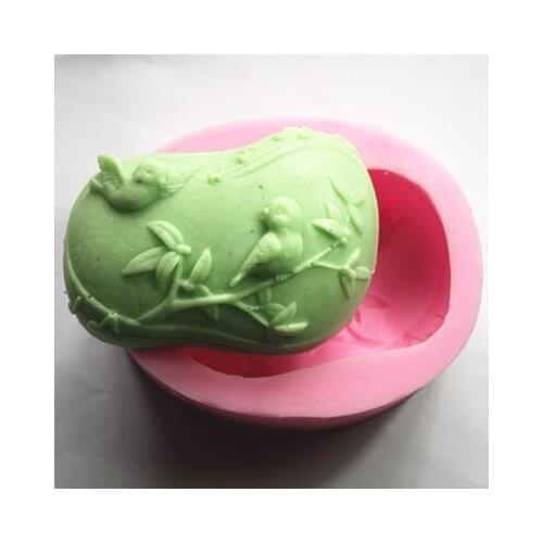 Handmade Soap Silicone Mold Animal Candle Molds Polymer Clay BIRD