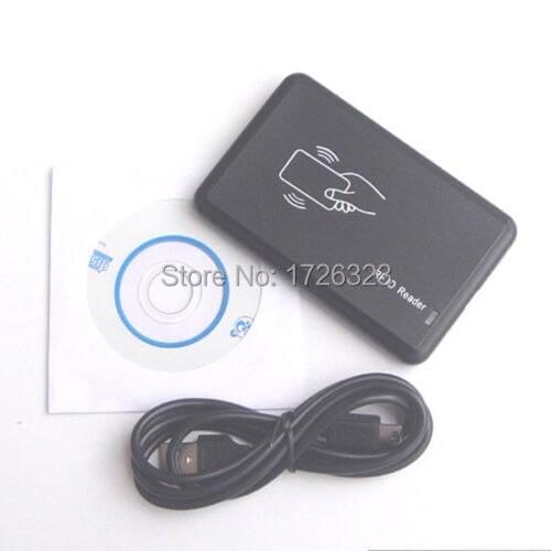 Desktop type Mi-fare card MI-FARE I4443A Card Encoder IC Card Reader Writer with USB interface HF desktop reader