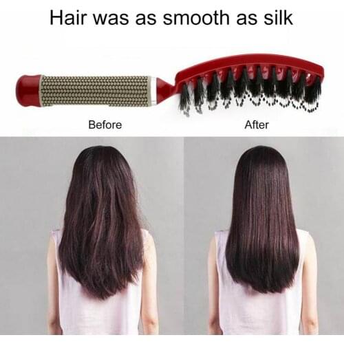 New 2021 Bathroom Accessories Hair Comb Novelty Anti-knotting ABS Elegant Appearance Hairbrush for Home