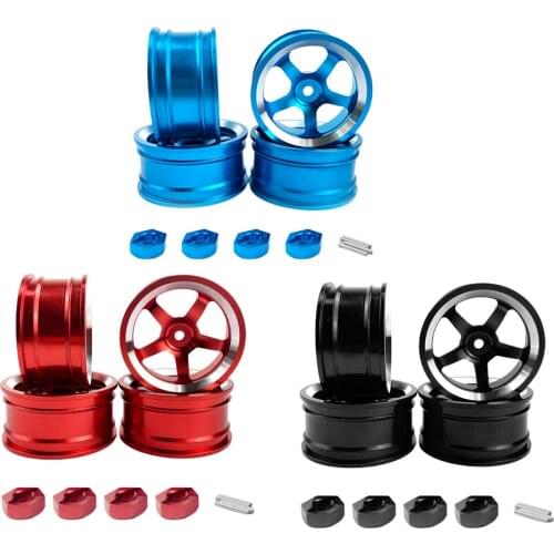 Aluminum Alloy Wheel Rim for MN86 MN86S MN G500 1/12 RC Car Vehicle Parts, Easy to install