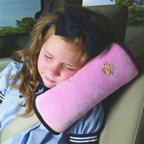 Car Seat Belt Cover Shoulder Guard Adjustment Fixator Cute Plush Shoulder Guard Child Seat Belt Car Supplies