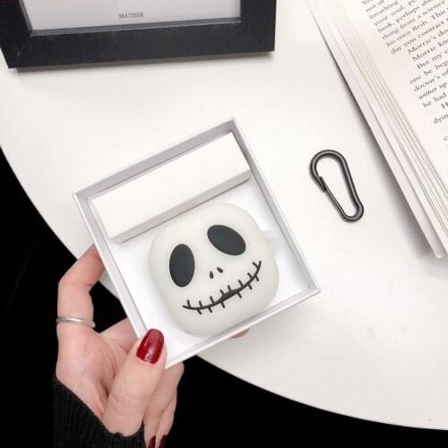 Luminous cartoon Case for Samsung Galaxy Buds Live Case funny Anti-fall Silicone Earphone Case for Samsung Live Cover