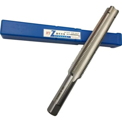 1PCS TR8 TR10 TR12 TR14 TR16 TR18 TR20 TR22 TR24 T25 TR26*2/3/4/5 Trapezoidal HSS Left Hand Thread Tap.T type screw thread