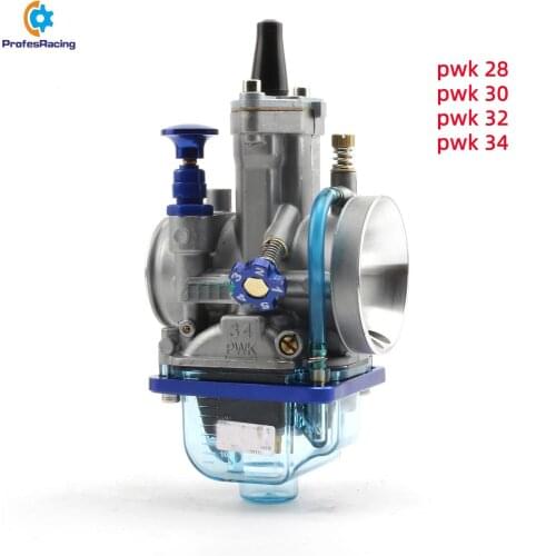 Universal PWK 28 30 32 34 mm Motorcycle Carburetor For S.uzuki Y.amaha H.onda K.T.M ATV Quad Scooter Dirt Bike For K.eihi.n Carb