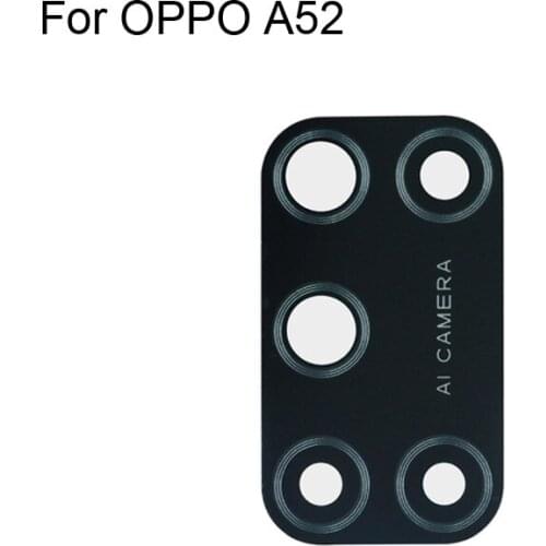 High quality For OPPO A52 Back Rear Camera Glass Lens test good For OPPO A 52 Replacement Parts OPPOA52
