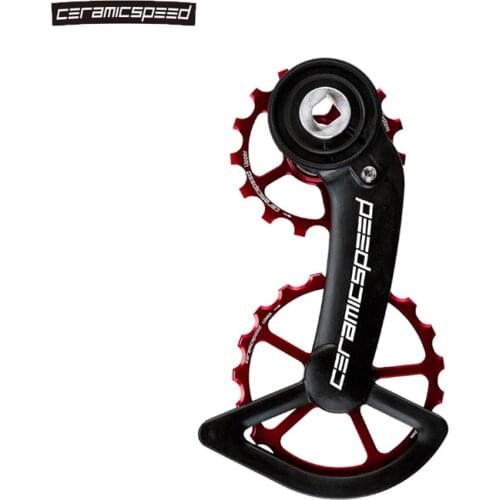 CERAMICSPEED System Bike Rear Derailleur Ceramics Bearing Pulley Wheel 11S/12S For Coated Shimano/9100 8000 SRAM Red / Force AXS