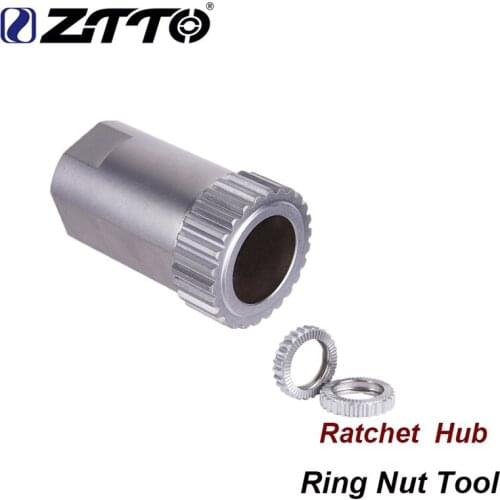 ZTTO DT Ring Nut Tool Ratchet Hub Lock Ring Nut Steel Removal Installation Tool For bicycle Hub 240 350 440 540 240s Ratchets