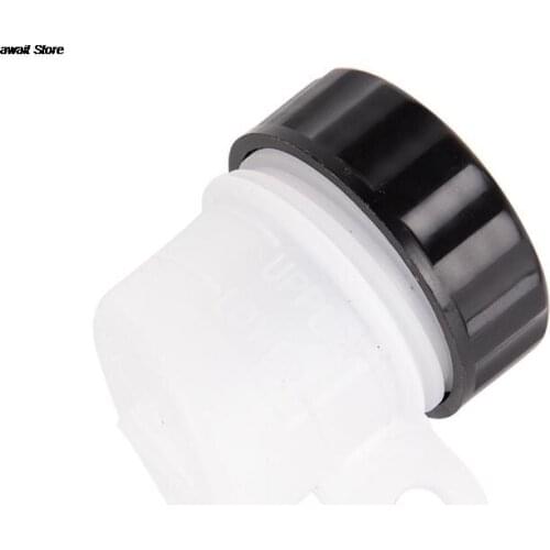 1Pc Motorcycle Foot Rear Brake Master Cylinder Tank Oil Cup Fluid Bottle Reservoir