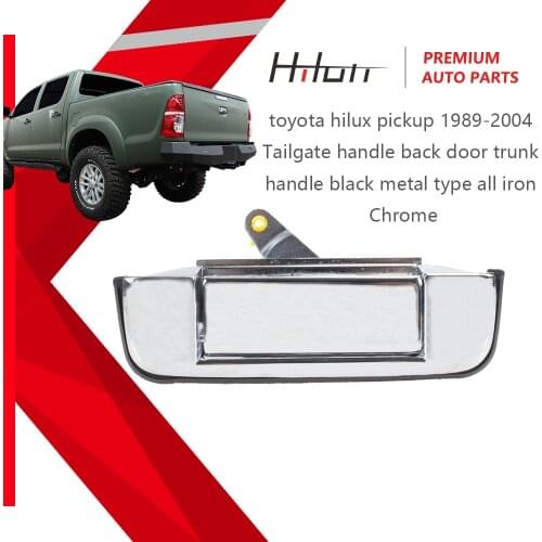 69090-0K060 Chrome Metal Tailgate Rear Gate Outer Handle Fit for Toyota Hilux Vigo 2004 - 2014