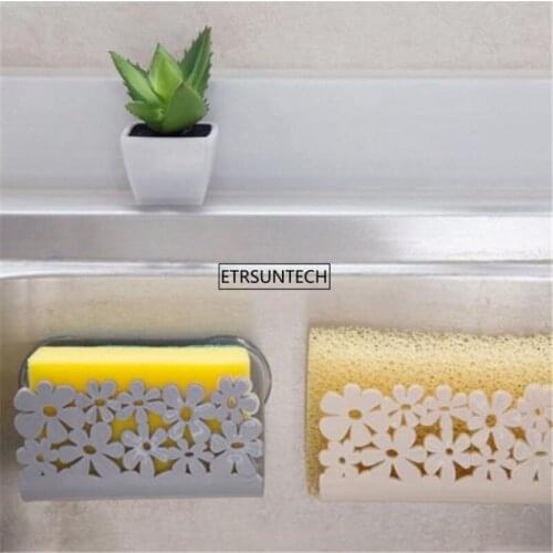 96pcs Suction Cup Sink Drain Rack Sponge Storage Holder Kitchen Sink Soap Rack Basket Wash Cloth Shelf Organizer