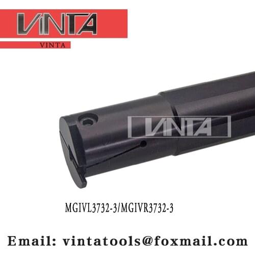 Free shipping MGIVL3732-3/MGIVR3732-3 Internal grooving and turning tool holder matched insert MGMN300-M