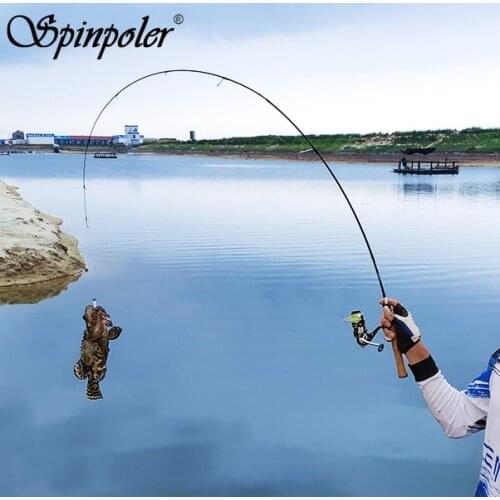 Cheap Sale Spinpoler Ul Soft Fishing Rod 1.68m 1.8m 1-7g Lure Weight 1-5lb Line Weight Ultra Light Fishing Rod Solid Tip