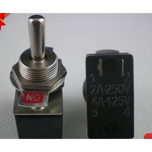 Small OFF-ON toggle switch 250V 2A 125V 4A