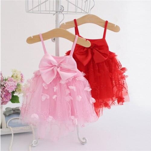 Newborn Dresses For Baby Girls Summer Clothes 2019 New Cute Kids Party Birthday Princess Dress 1-2 years Christening Baby Jurk