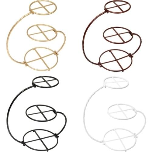 Cupcake Stand Three Layers Round Shape Snack Rack Optional Macaroon Tower Stand Practical and Popular Cake Display