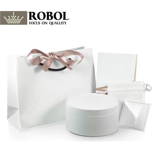 RLLEN Jewelry Round Ring Gift Box Necklace Bracelet Jewelry Box Protection Gift Round Bracelet Necklace Box Display Box Factory