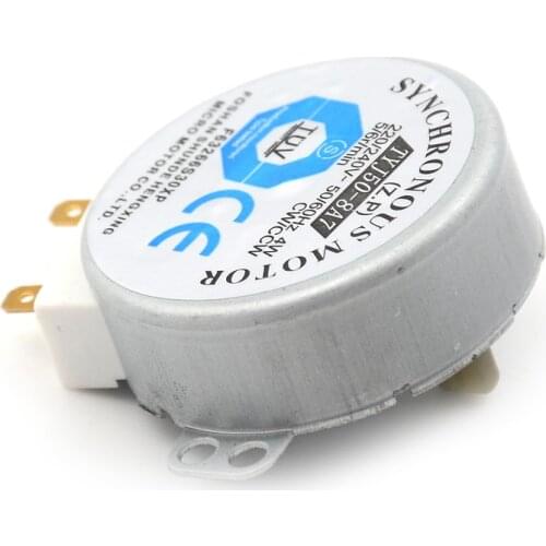 Micro Synchronous Motor for Warm Air Blower AC 220-240V 4W 6RPM 48mm Dia 50/60Hz CW/CCW TYJ50-8A7 microwave oven tray motor