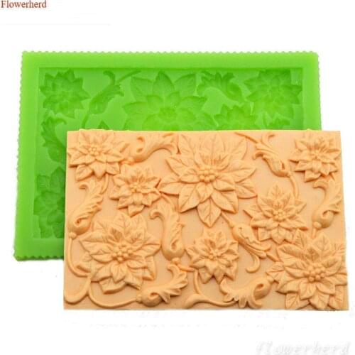 Kinds of Patterns Vine Lace Flower and Leaves Fondant Cake Silicone Mold Cake Decorating Tools Chocolate Candy Sugar Craft