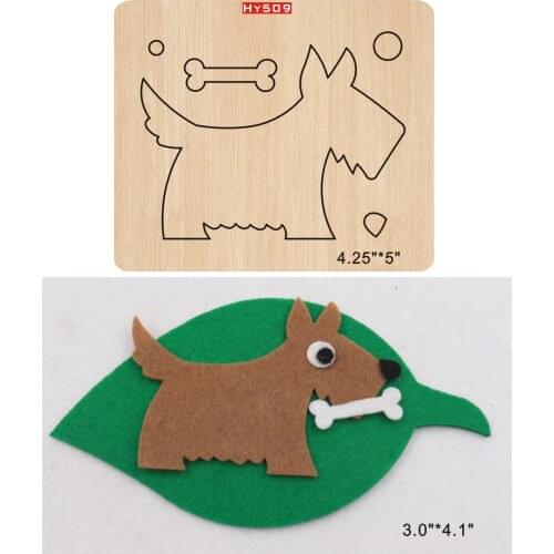 Dog cutting dies 2019 new die cut &wooden dies Suitable for common die cutting machines on the market