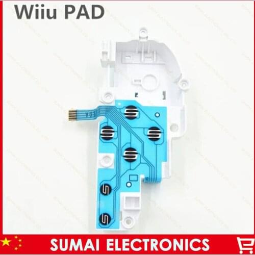 5pcs/lot Right Conducting Film Keypad flex Cable with Frame For WiiuPAD Controller Free shipping