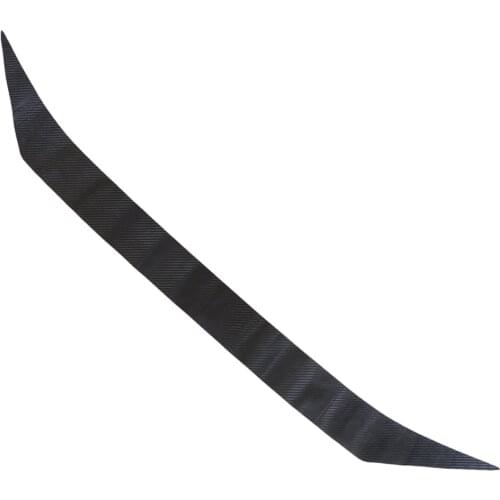 Car Accessories Hood Grille Bonnet Lid Molding Trim PVC Sticker Decoration Fit for Toyota RAV4 2019 2020 2021 Carbon Fiber Style