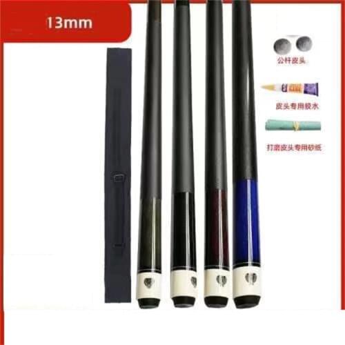 147cm length 13mm head 1/2 Split Driver wood Pool Cue Fancy nine-ball pool cue Random color POOL EIGHT BALL ball arm