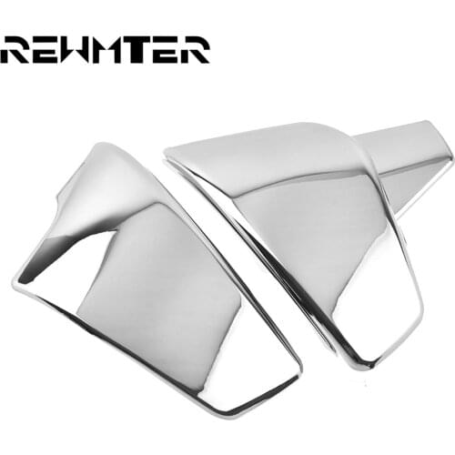 Chrome Battery Side ABS Fairing Cover For Honda Shadow VLX600 1999-2008 VT600C CD Shadow VLX Deluxe STEED400 1999-2007