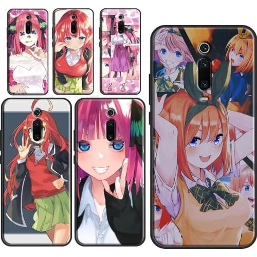 Nakano Nino Gotoubun no Hanayome For POCO F3 F2 M3 X3 Pro Phone Case For Xiaomi Mi 11 Lite Note 10 Mi 9T 10T Pro 11 Ultra