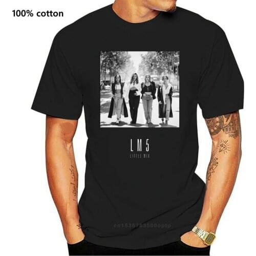 LITTLE MIX LM5 2021 WORLD TOUR LOGO NEW T-SHIRT 2COLORS S-XXL COTTON UNISEX